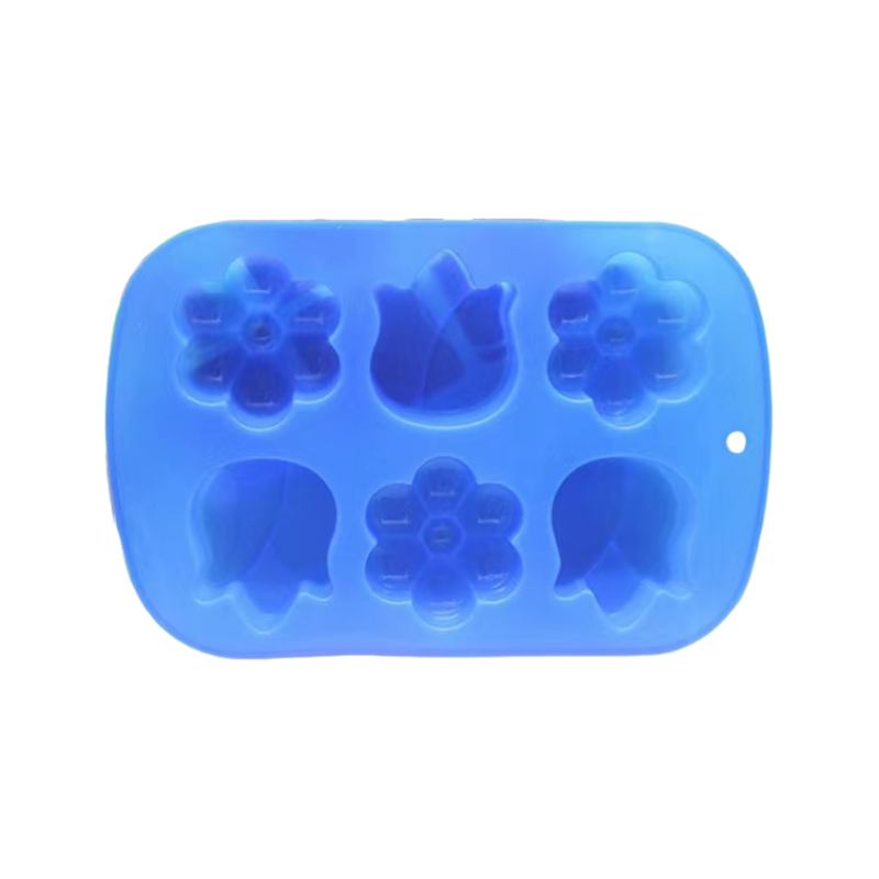 新颖手工皂郁金香硅胶模梅花石膏模DIY蜡烛模菊花香薰模向日葵模详情3