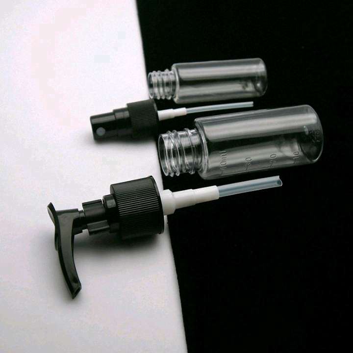 Travel Dispenser Bottle Set Portable Pressure Bottle Spray Bottle Round Cap Bottle) Specification drawing