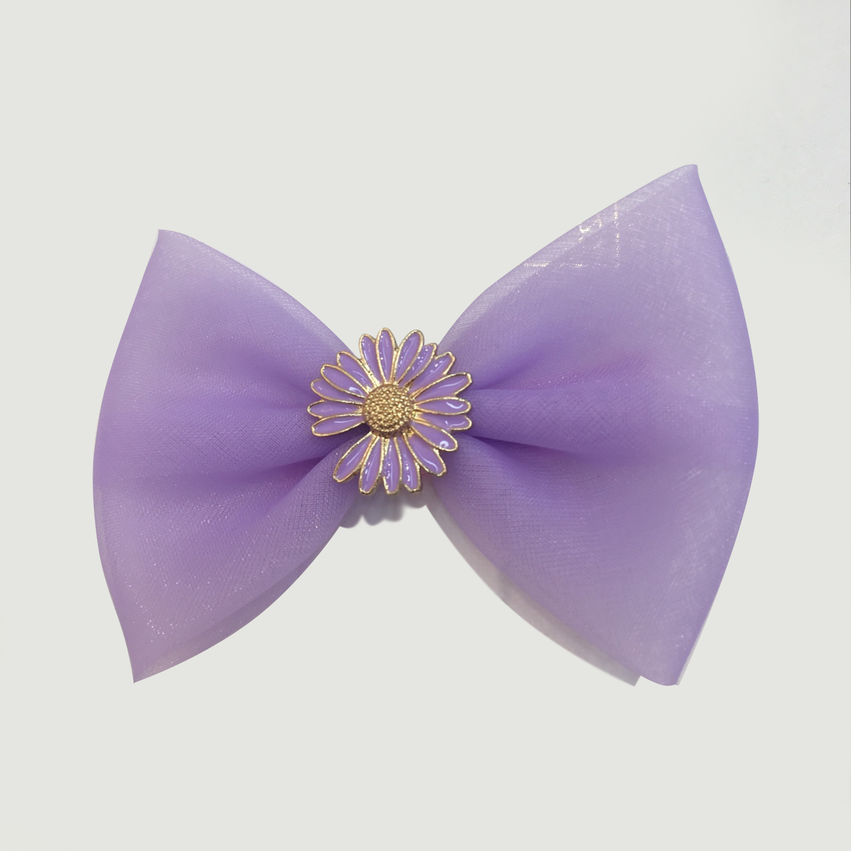 Purple alloy bow manufacturers direct sales classic hairpin fashion trend is not out of date thumbnail