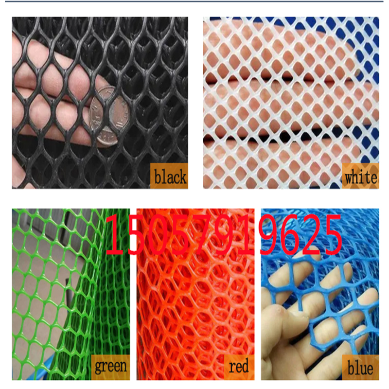 塑料鸡丝栅栏网6x 0ft英尺家禽网，用于园艺用鸡六角栅栏 CM孔详情10