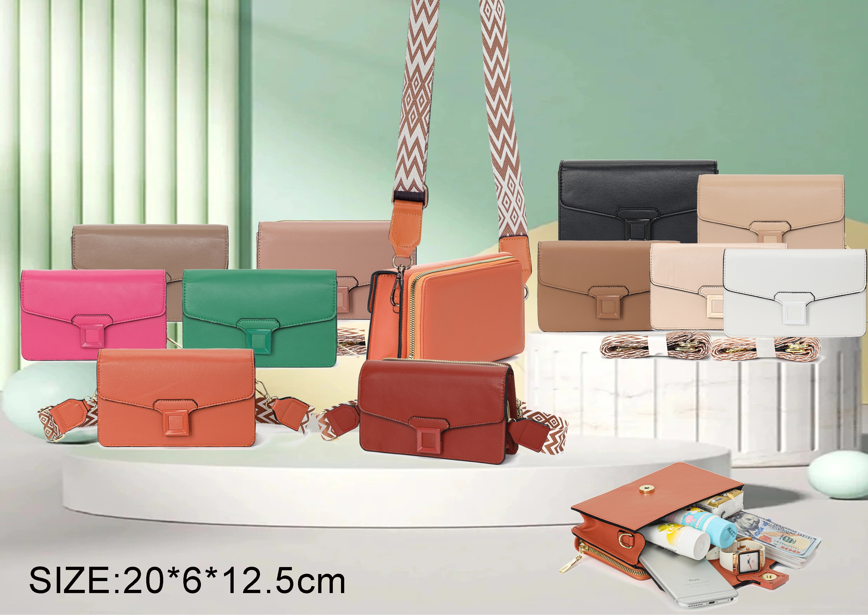 Senior sense of western style small bag female 2023 new fashion summer this year popular crossbody bag ladies explosive mobile phone bag thumbnail