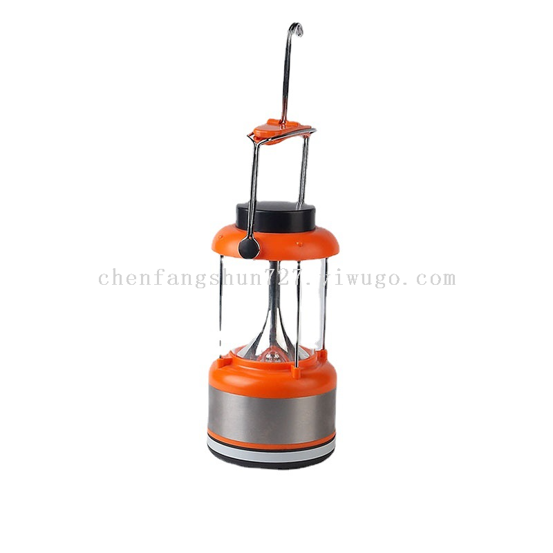 Solar-powered camping lamp, rechargeable portable outdoor camping emergency light, high-brightness LED lamp beads, horse lamp Application Scenario