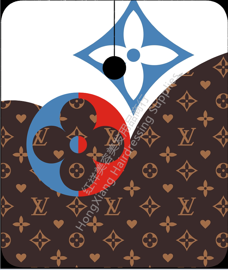 Hair salon Salon Hair bib Home hair salon Hair bib Simple printed hair bib hair bib Hair trend tool