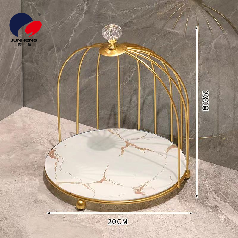 简约收纳置物架/桌面洗漱收纳架/轻奢收纳置物架产品图