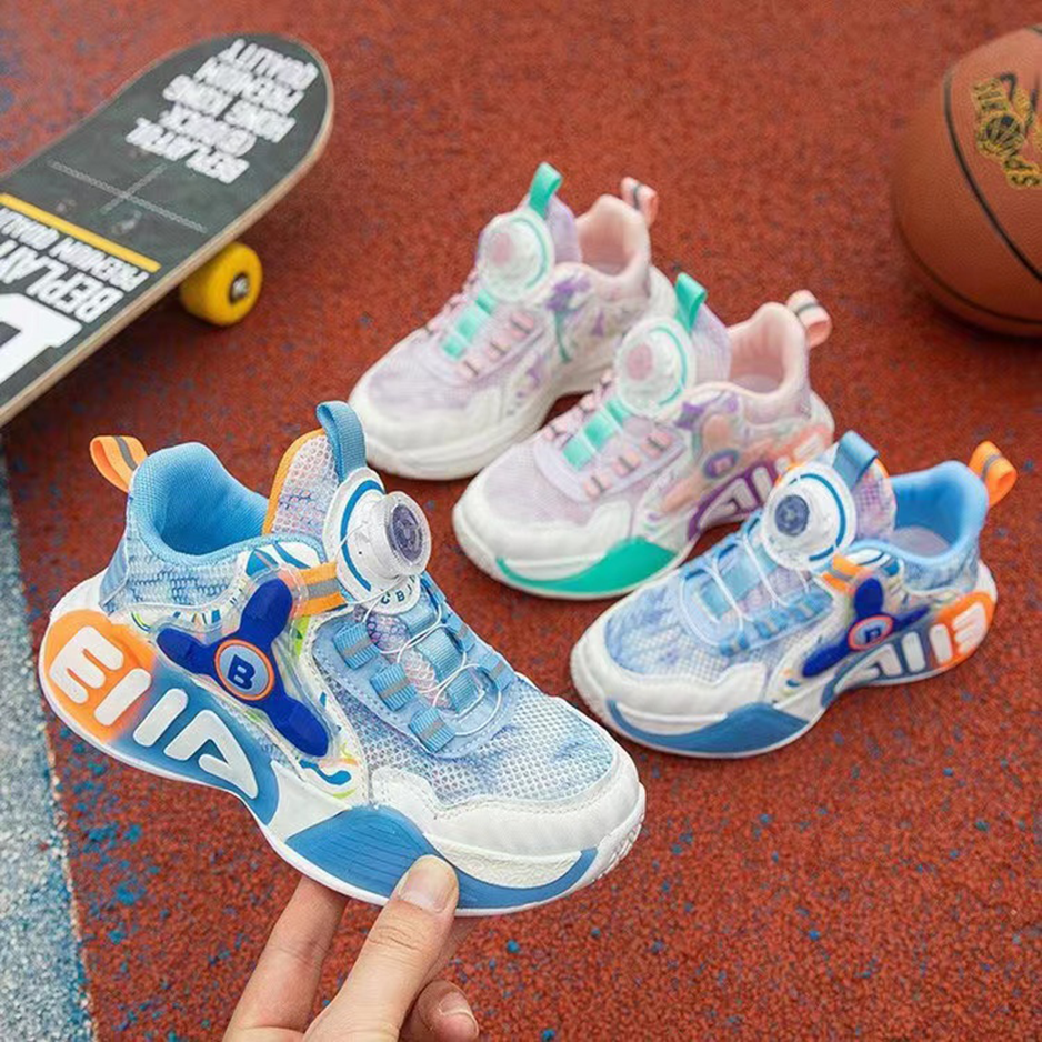 43361(Domestic sports shoes series) 2023 autumn new children's sports shoes Student shoes basketball shoes YY2304 thumbnail