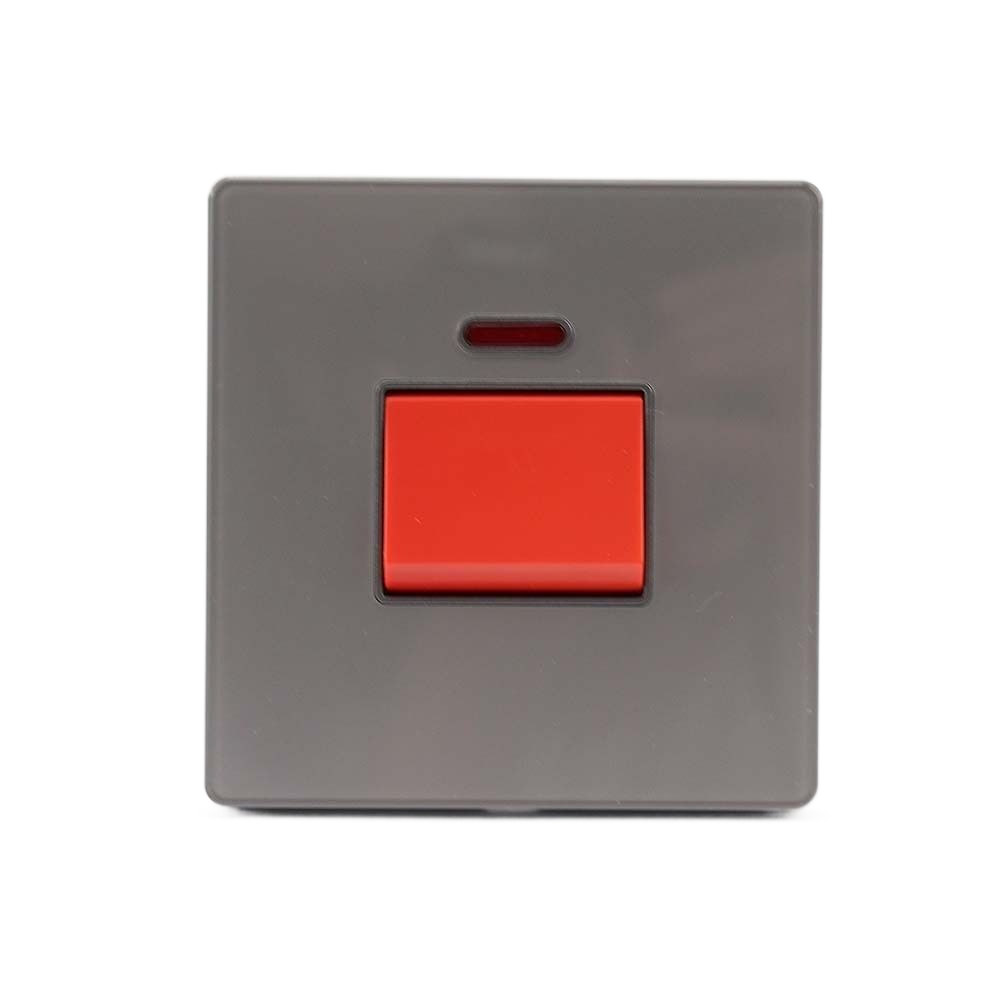 The latest best-selling 45A simple operation panel switch is universal, equipped with a current display light design, safe and flame-retardant protection, high-quality material switch, high-power 45A250V rated current wall switch