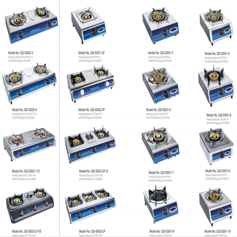 不锈钢大三灶/不锈钢灶白底实物图
