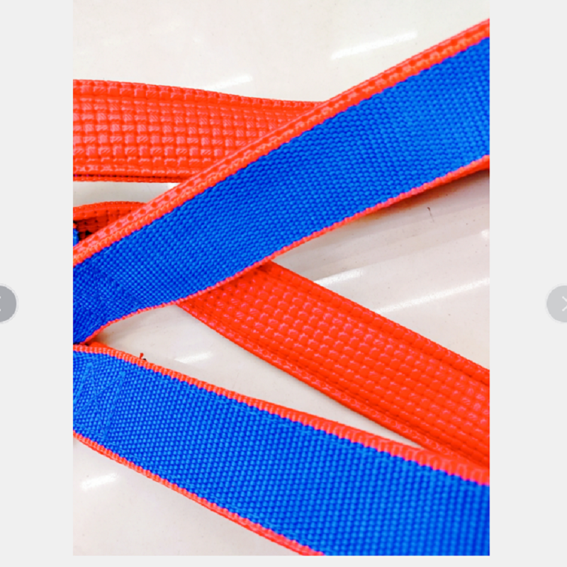4.0cm double-sided color pet foam leash + foam chest and back strap, suitable for medium and large-sized dog walking leashes Item Picture