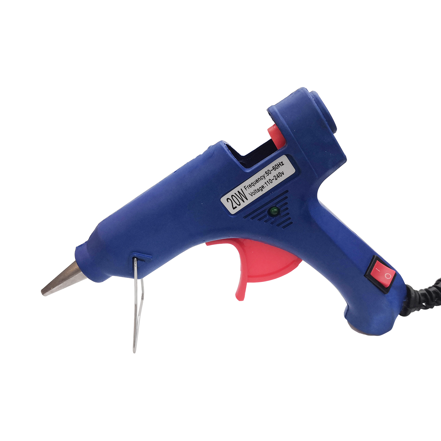 Wholesale Guke 20W blue hot melt glue gun with switch ABC-E small glue gun Item Picture