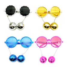厂家直销经典复古disco球球派对眼镜活动装饰墨镜太阳眼镜厂家直销