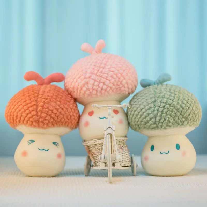 Wholesale of mushroom dolls, plush toys, claw machines, cute dolls details Picture
