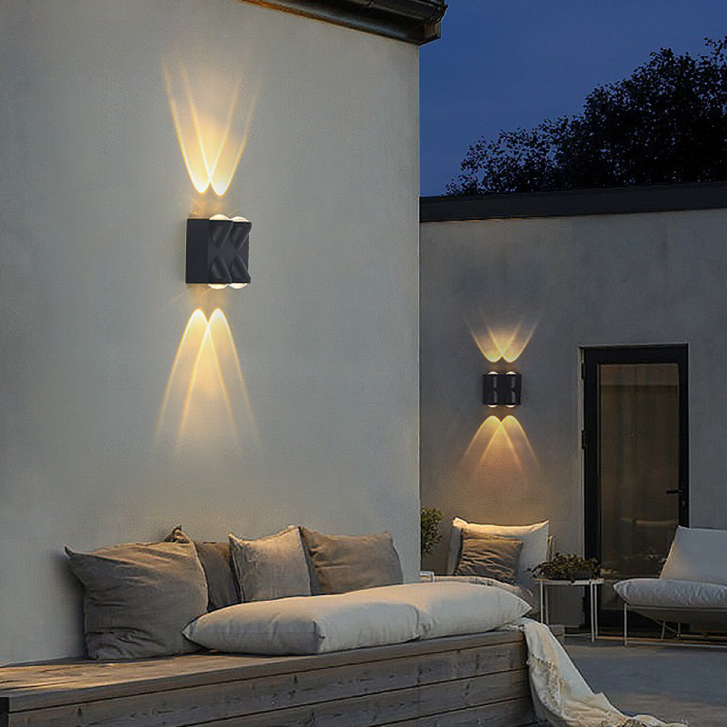 安全耐用防水LED简约节能通用内外花技智照亮家园时尚高品质智能调灯具时尚花园灯