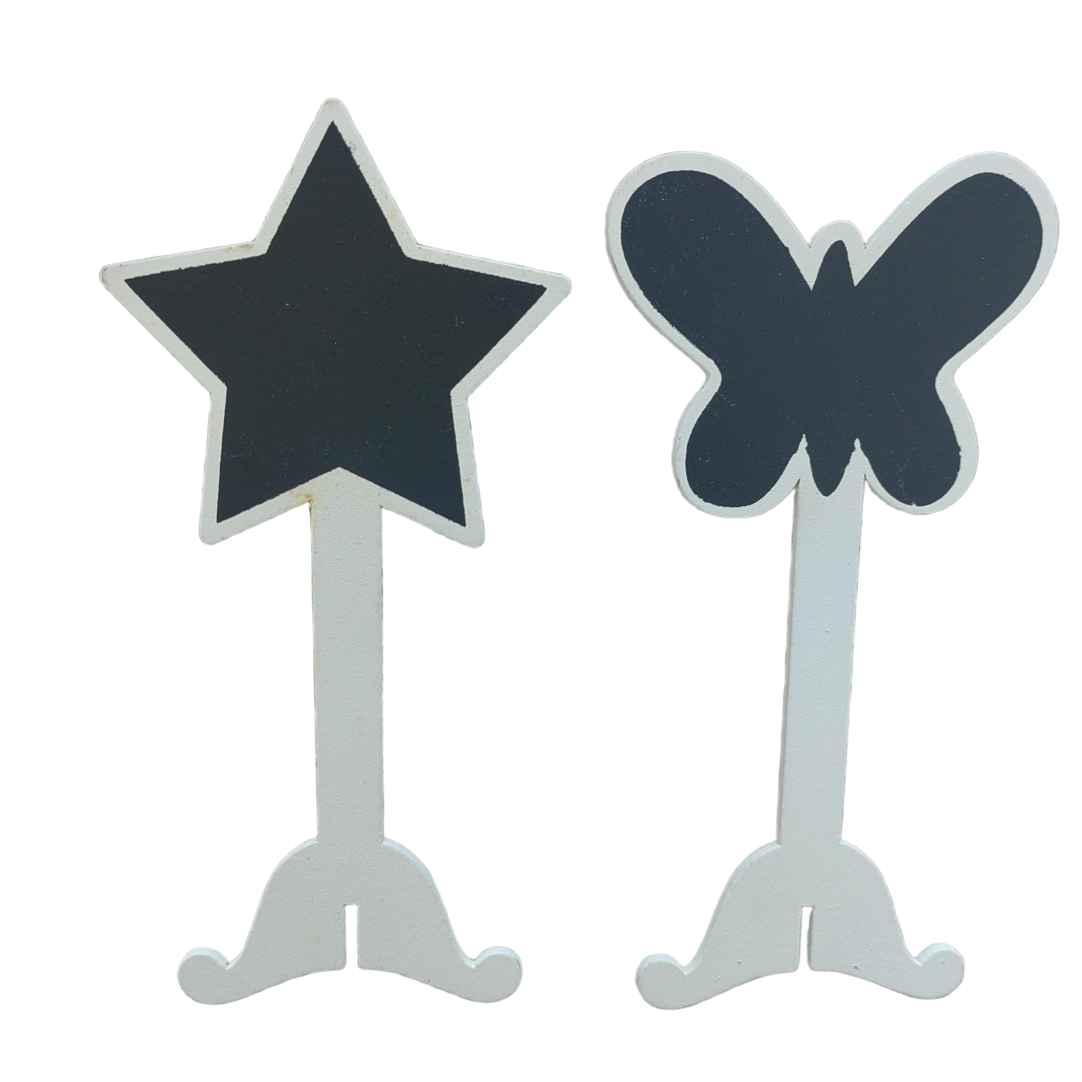 Factory Jiehao directly sells wooden handicrafts such as five-pointed stars, butterflies, various small messages and beautiful blackboards detail image 8