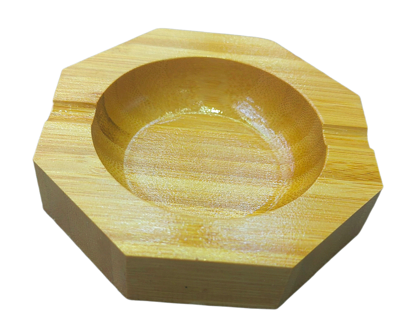 【 Jiehao Bamboo and Wood 】 Custom wholesale of genuine Chinese-style wooden ashtrays made of Nan bamboo in a simple and creative square style AV360 WB-1022 pic 7