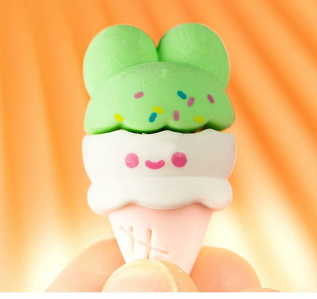 ومسح الآيس كريم بالمطاط Item Picture
