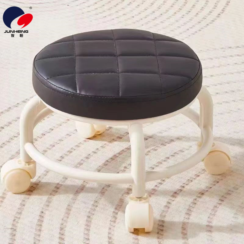 家用小凳子/万向轮凳子/简约带轮小凳子产品图
