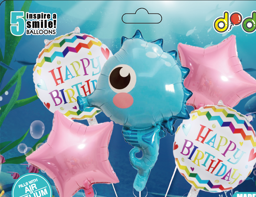 气球/铝膜/海洋动物产品图