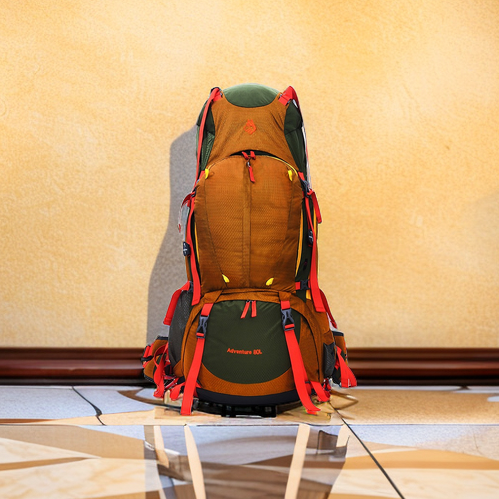 JungleKing outdoor equipment anti-drop bag, reinforced zipper, wear-resistant, waterproof, comfortable to carry, lightweight and portable, high-quality material for travel Specification image