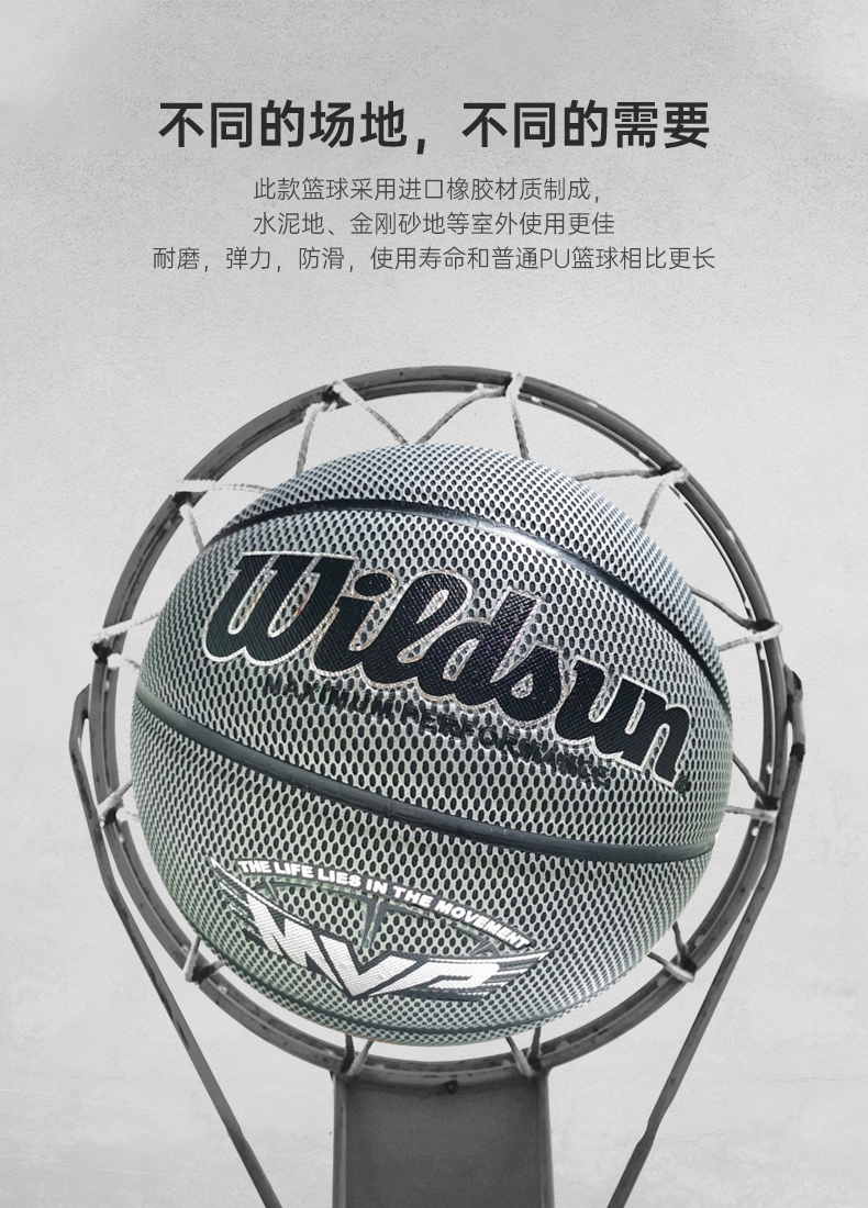 义乌篮球工厂直销Widsun7号成人标准PU夜光篮球 手感好 耐磨防滑学生成人校园训练比赛专用篮球可定制LOGO详情1