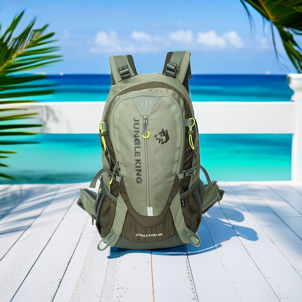 Jungle King Large-Capacity Outdoor Hiking and Mountaineering Backpack Specification image