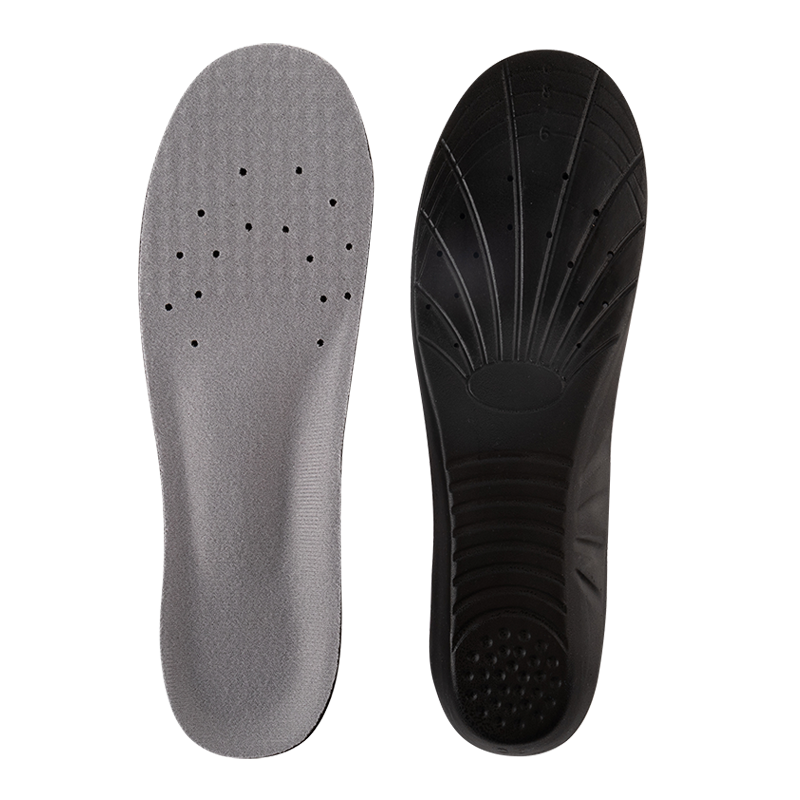 JKSHFS brand anti-odor PU sports insoles, men's sweat-absorbing, breathable and shock-absorbing basketball shoes, suitable for women, thickened high-elasticity insoles with a comfortable feeling when stepping on feces, 3 insoles for height increase Item Picture