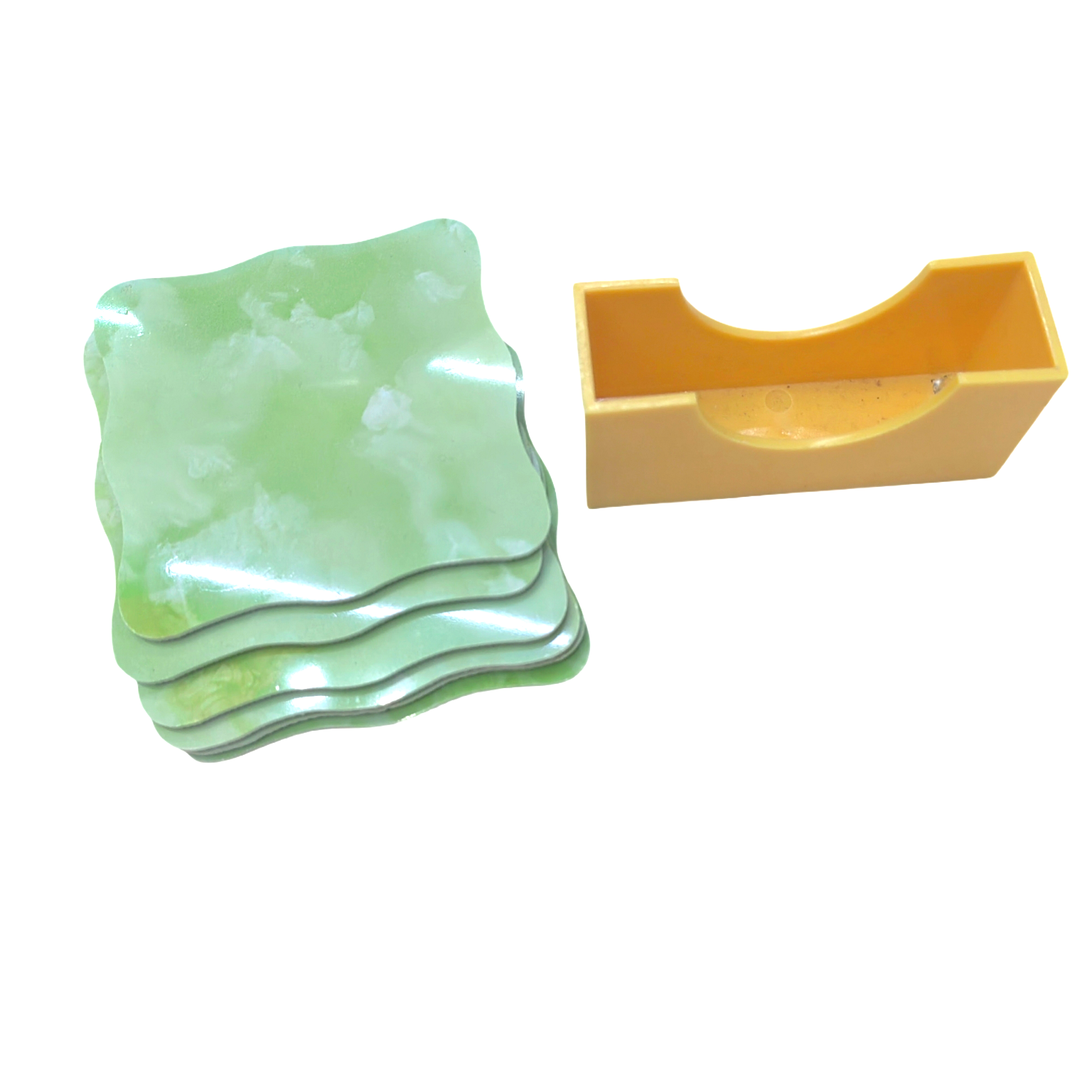 Jiehao bamboo and wood glass cup mat, anti-drop and heat-resistant, health-specific family cup mat pic 7