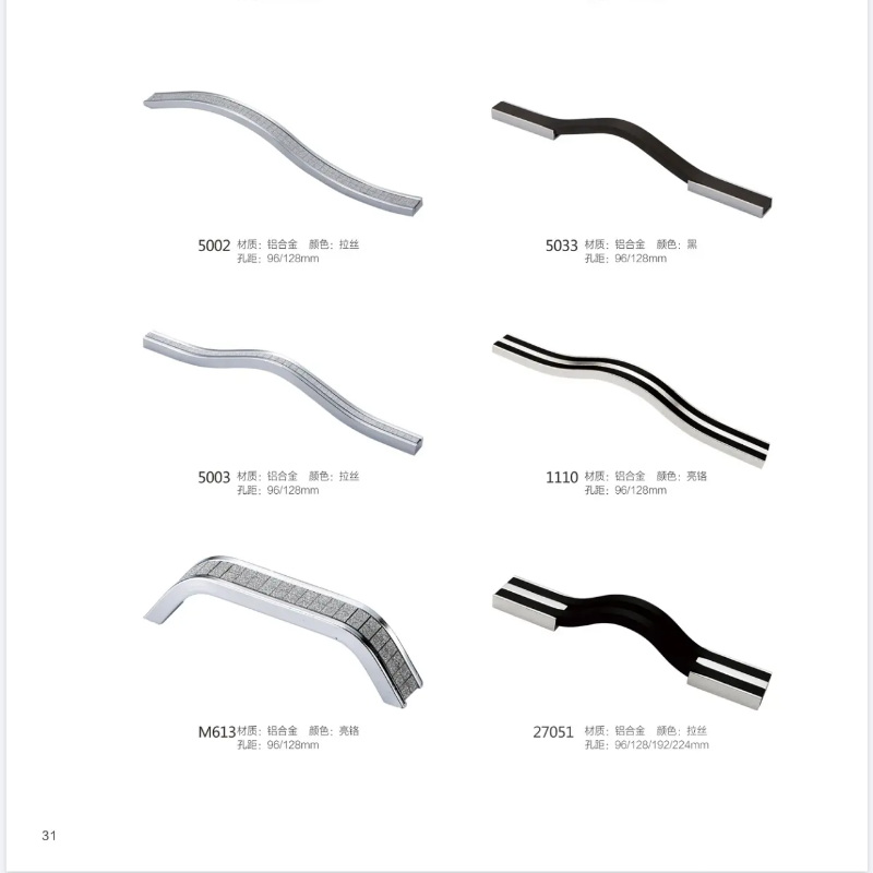 铝拉手/长拉手/铝型材拉手产品图