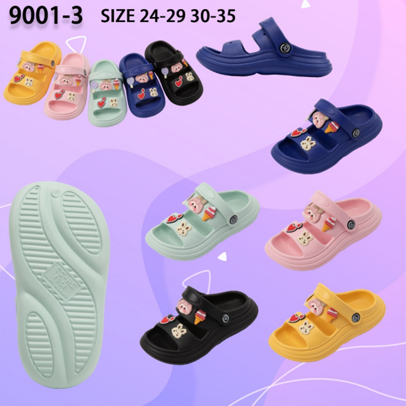 New summer anti-slip outdoor slippers for children, suitable for both boys and girls, beach shoes for foreign trade Application Scenario