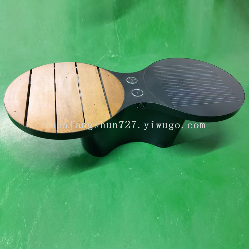 太阳能凳子白底实物图