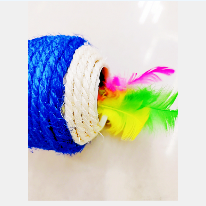 Direct sales from the manufacturer of pet toys, cat toys, sisal two-hole balls, cat toys, funny cat toys, claw grinding toys, and interactive cat toys Item Picture