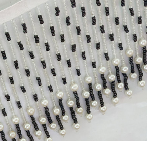 10CM wide double bubble beads, pink, black, gold and white four-color bubble beads falling randomly, 11CM conical hat, tassel lamp, skirt, curtain, Hanfu accessories pic 5