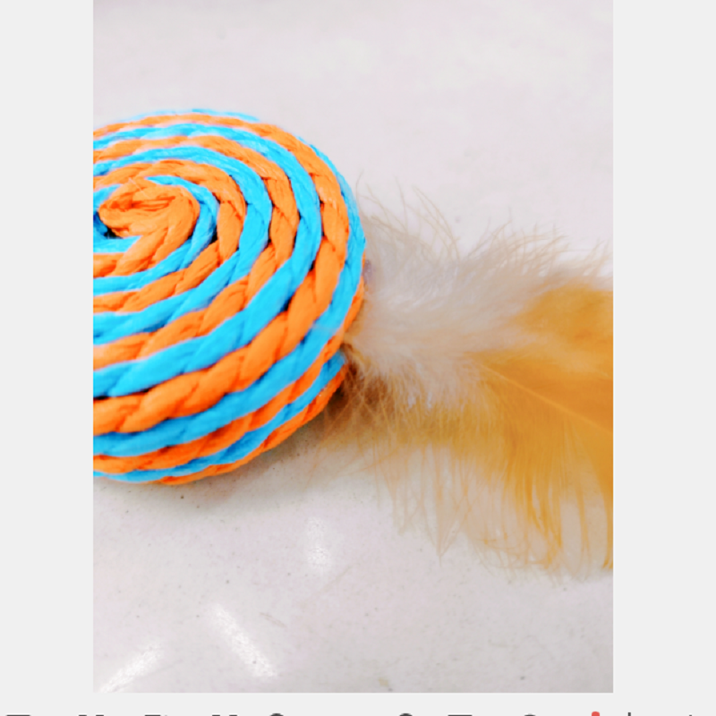 Pet cat toys cuerda de papel con manija redonda pet cat toys juguetes divertidos interactivos de garra de afilado fábrica venta directa Application Scenario