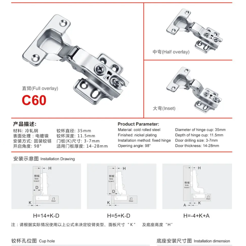 家具配件实物图