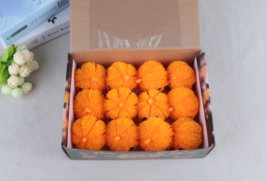 厂家直销万圣节闪光YOYO三款表情南瓜详情1