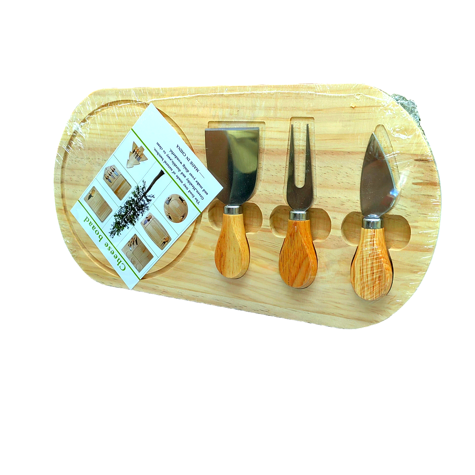 Jiehao Bamboo Cheese Board Bamboo and wood cooked food Plate Magnetic sliding drawer Cheese board Set with Cheese knife cutting board detail image 6