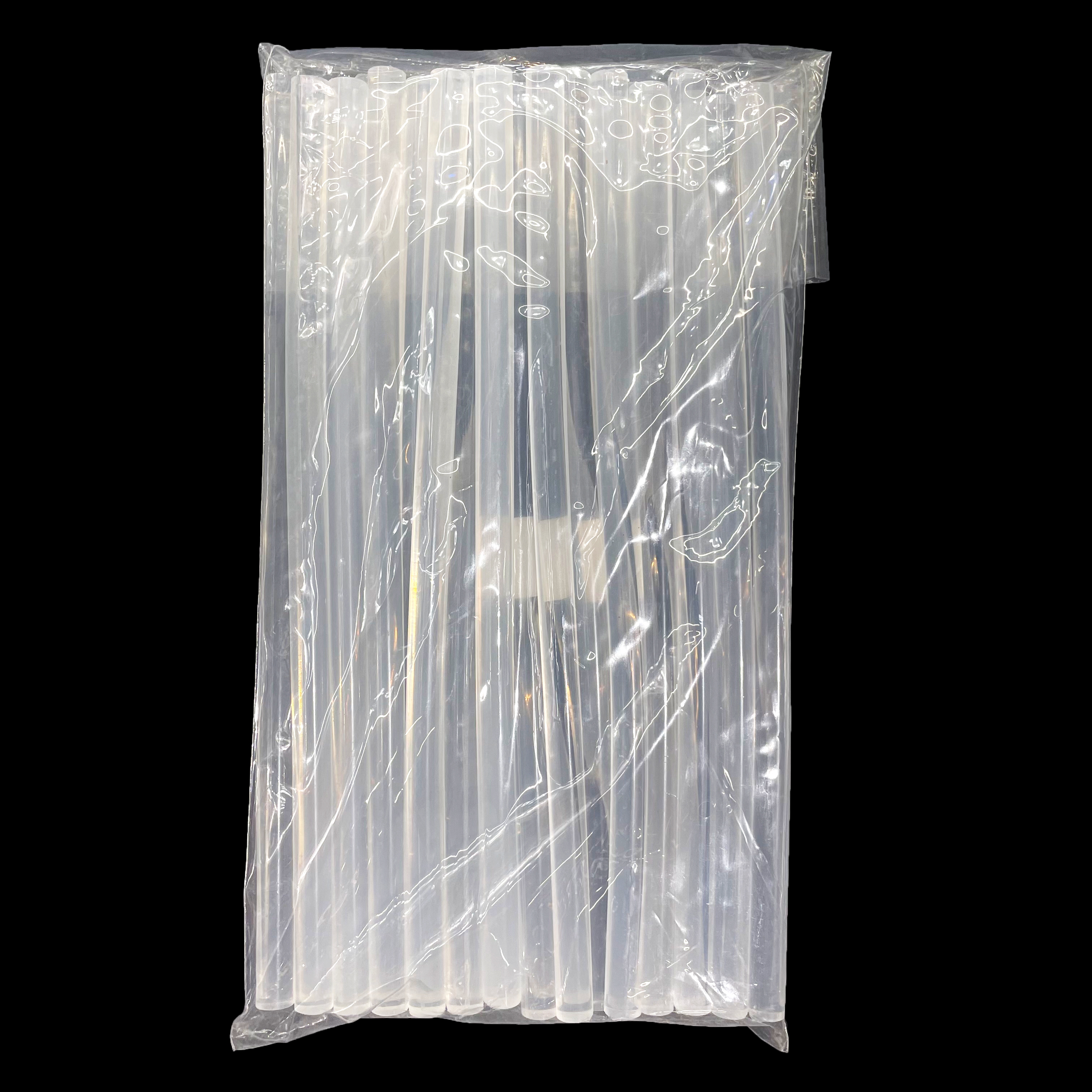 Guke hot melt adhesive strips, sticks, fully transparent hot melt adhesive, elastic rods, toy-specific hot melt adhesive, candle glue, 11*270mm, suitable for large glue guns Item Picture