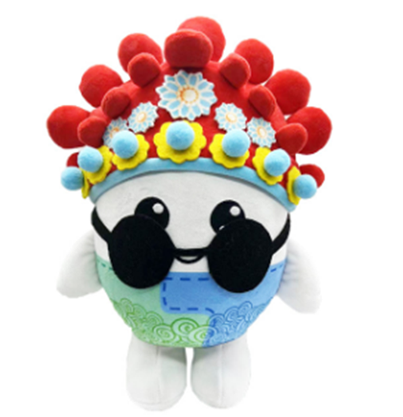 Nuevo material shar pei perro de peluche cojín lindo perro de fiesta niño muñeca de cumpleaños canjear regalo Item Picture
