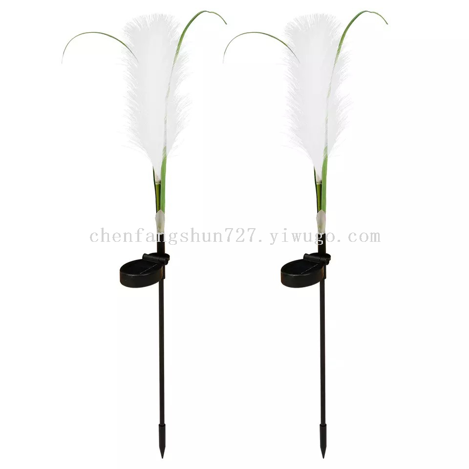 Nueva luz solar reed lamp paisaje al aire libre reed land plug lamp Application Scenario