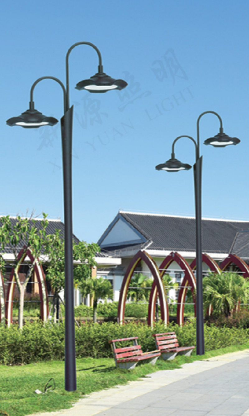 Perfil de aluminio patio paisaje luz al aire libre impermeable led barrio luz de calle