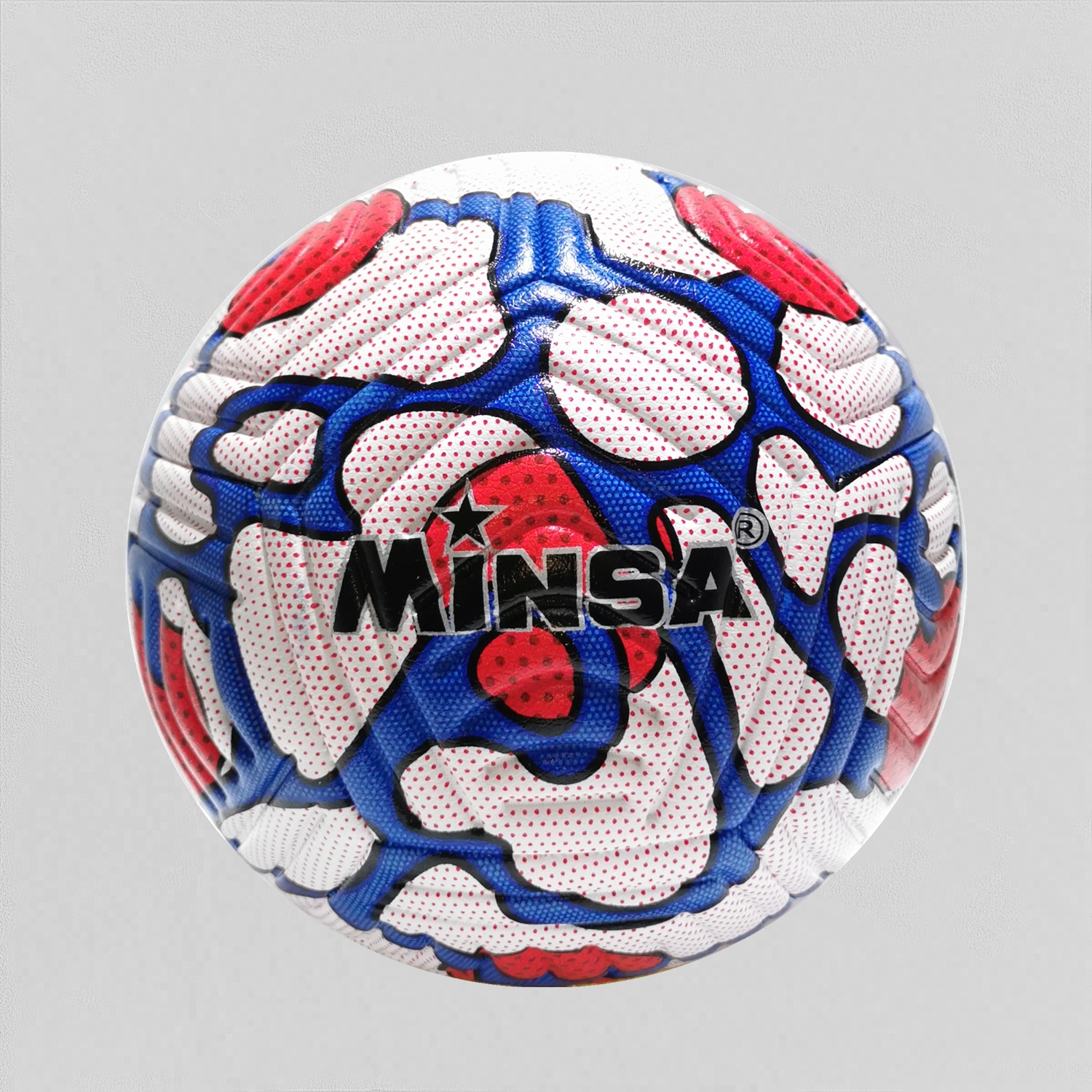 Yiwu Football Factory Direct Sales Minsa Standard No. 5 Hot Tpe Machine Stitched Football High-Grade Football Daily Training Students Adult Training Match Special Football Wear Resistant Kick Can Be Customized Logo details Picture
