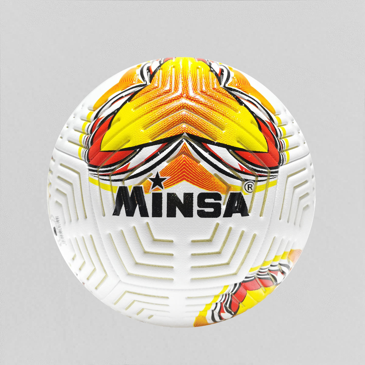 Yiwu Football Factory Direct Sales Minsa Standard No. 5 Hot Tpe Machine Stitched Football, High-Grade Football Feet Feel Good Daily Training Students Adult Training Match Special Football Can Be Customized Logo details Picture
