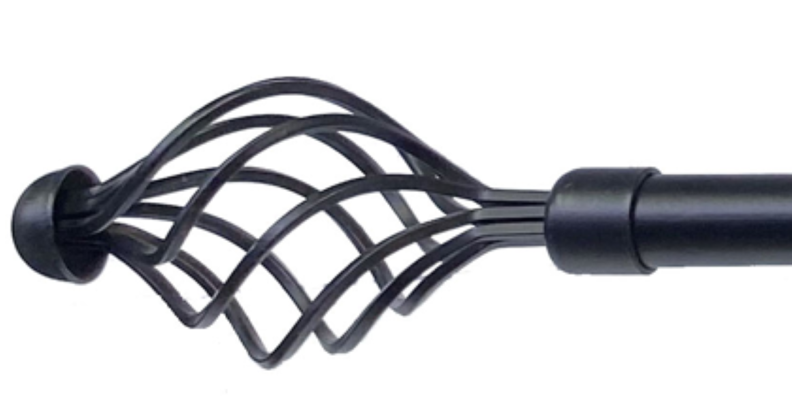 Telescopic 16/19Mm, 25/28Mm Spray, Spray Paint, Electroplated Curtain Rod Roman Rod Track 28