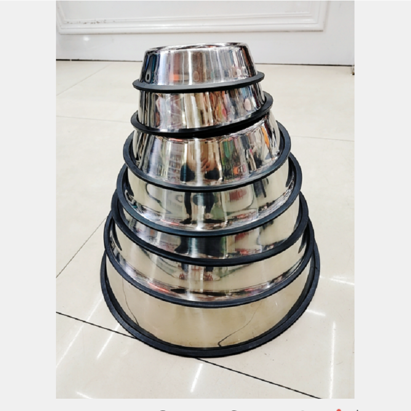 宠物喂食碗 不锈钢猫咪狗狗喂食碗 多种尺寸可定