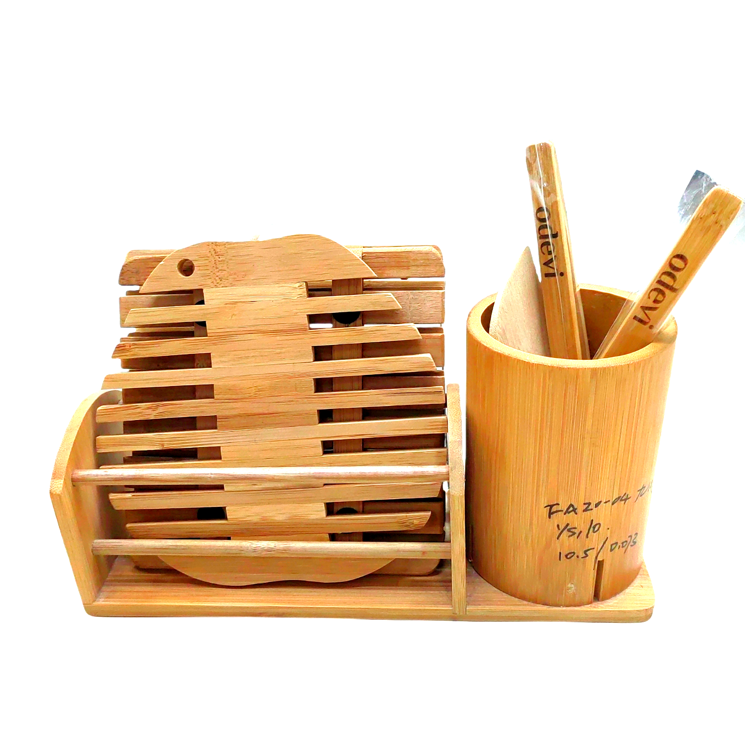 Jiehao Manufacturer's multi-functional chopsticks, bamboo tube, household spoons and tableware storage box Specification image