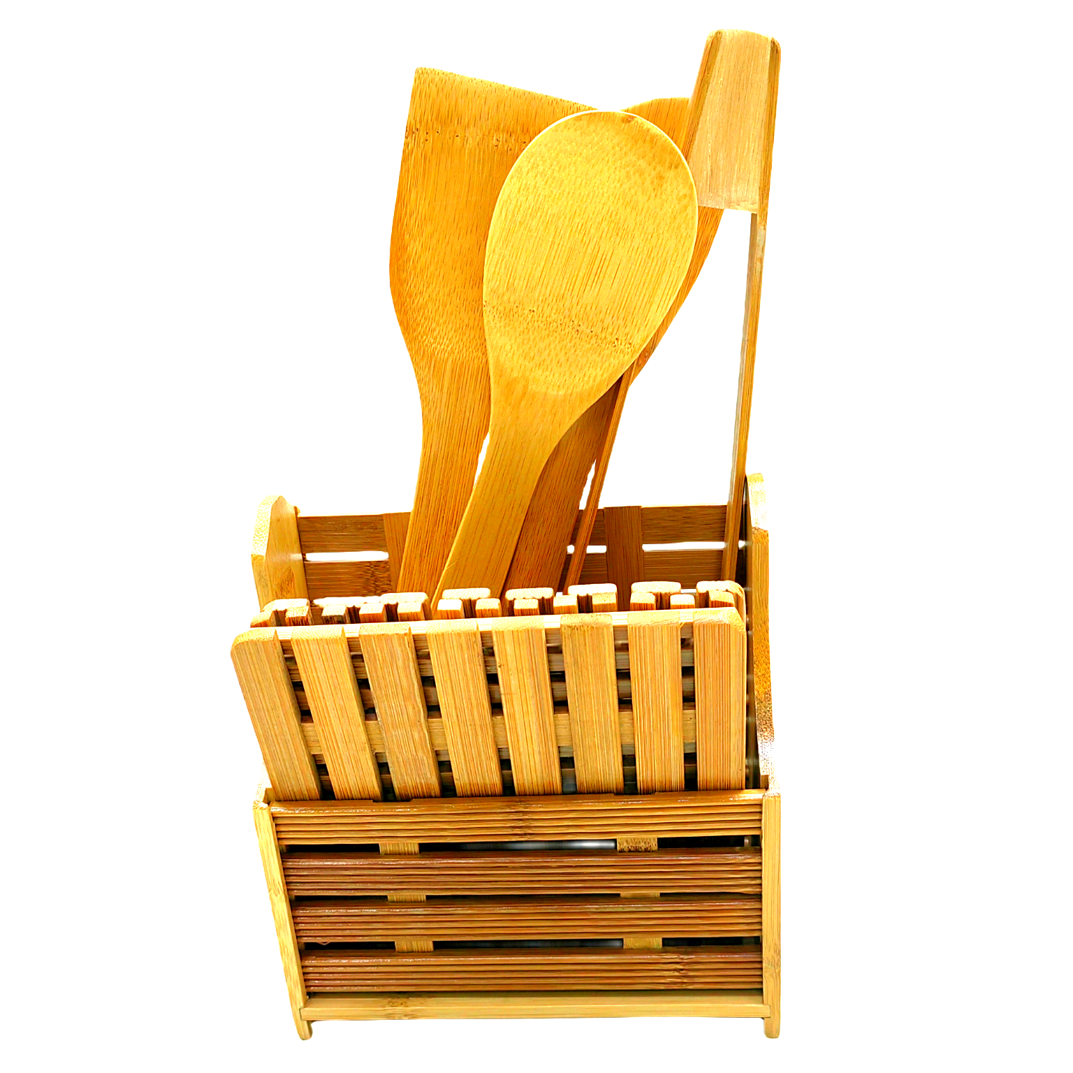 Jiehao Manufacturer's multi-functional chopsticks, bamboo tube, household spoons and tableware storage box detail image 6