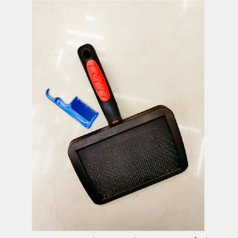 Pet hair cleaning comb B handle size pet brush cat and dog cleaning and grooming comb details Picture