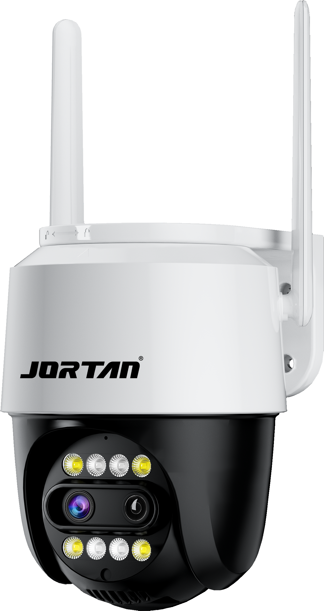 乔泰3双目WIFI摄像机，支持拉缩八变焦，支持回放拉缩