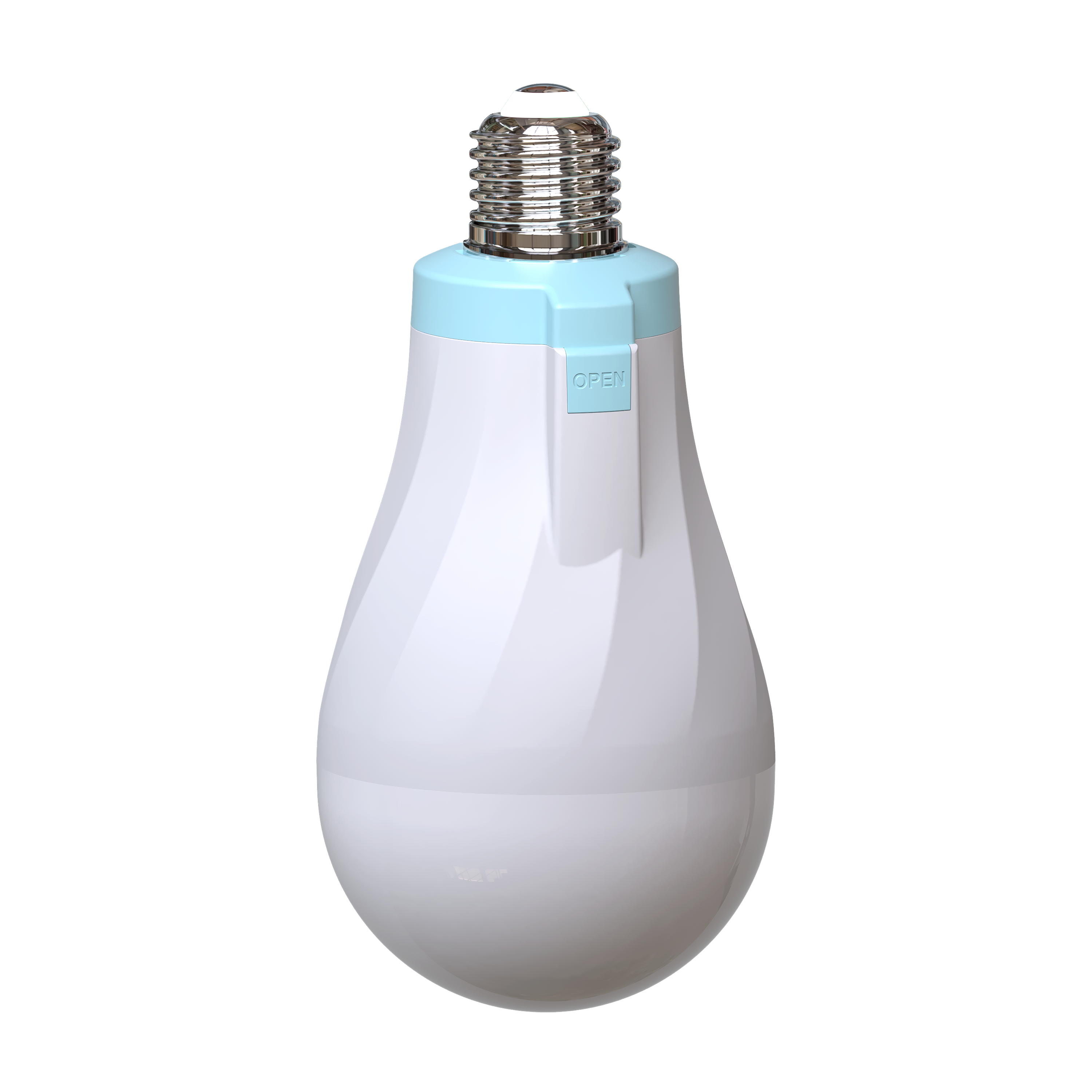Led Emergency Bubble Discharge Battery Independent Battery A Bubble Screw With Screw Small Lamp Head Lithium Battery 800 Ma 1200 Ma Item Picture