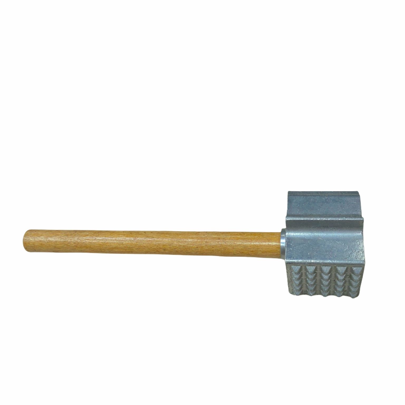 Handle Aluminum Meat Hammer Restaurant Fried Steak Chicken Chop Knock Meat Wooden Handle Generous Hammer Western Restaurant Special Item Picture