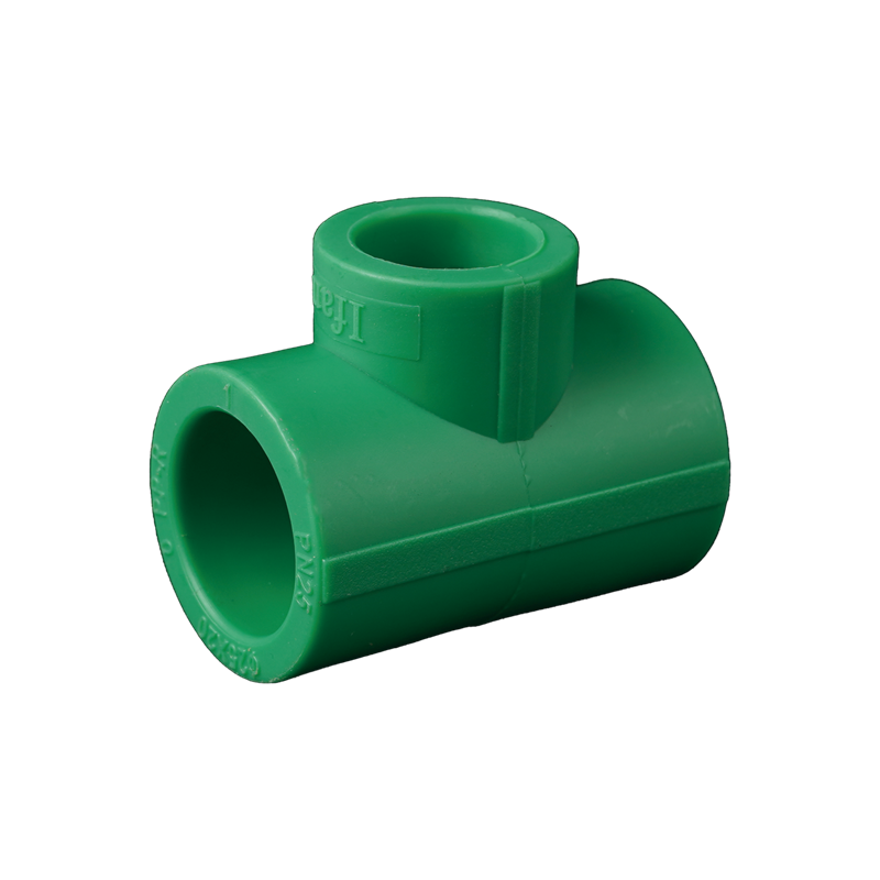 IFAN's best-selling PPR three-way T25×20 reducer three-way all-plastic pipe fittings details Picture